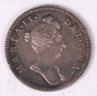 Lot 9 - England, Mary II 1662-1694 pattern farthing in...