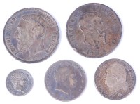 Lot 40 - Mixed lot of 19th century European silver...