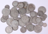 Lot 44 - Great Britain, mixed lot of George VI silver...