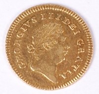 Lot 96 - Great Britain, 1803 gold third guinea, George...
