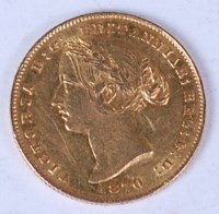 Lot 112 - Great Britain, 1870 gold sovereign, Sydney...