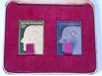 Lot 132 - Great Britain, cased 1972 Royal Silver Wedding...