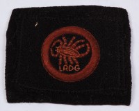 Lot 223 - A British Army Long Range Desert Group cloth...