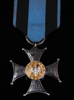 Lot 234 - A WW II Polish Virtuti Militari medal.