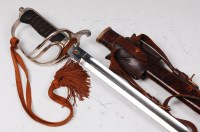 Lot 254 - A Geo. VI Royal Artillery Officer's sword, the...