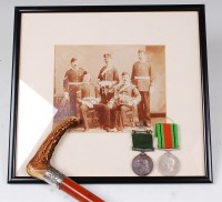 Lot 256 - A Victorian Long Service in the Volunteer...