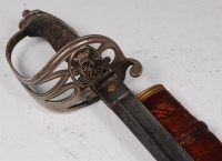 Lot 260 - An 1854? pattern Infantry Officer's sword, the...