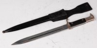 Lot 359 - A German Third Reich K98 dress bayonet, having...