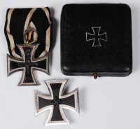 Lot 401 - A WW I German Iron Cross 2nd Class, together...