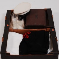 Lot 482 - A collection of post WW II naval uniforms to...