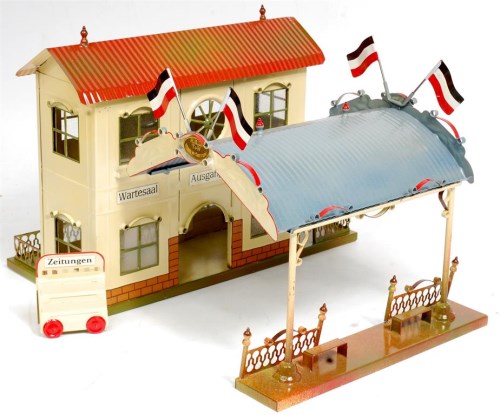 Lot 328 - Tucker & Walther German outline Go Bahnhof...