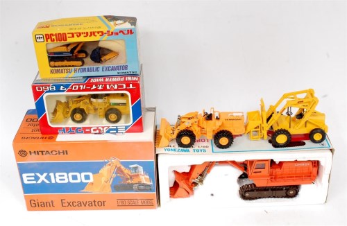 Lot 2621 - Collection of Japanese Construction Diecast...
