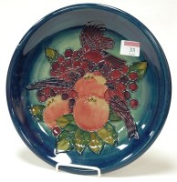 Lot 33 - A contemporary Moorcroft charger, in the...