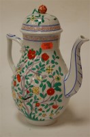 Lot 37 - A Herend porcelain teapot and cover...