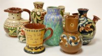 Lot 55 - An Allervale Torquay pottery twin handled...