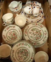 Lot 80 - A box of miscellaneous china to include...
