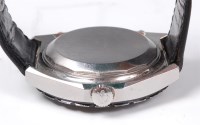 Lot 1164 - A gents Breitling Navitimer steel cased chrono-...
