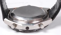 Lot 1164 - A gents Breitling Navitimer steel cased chrono-...