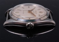 Lot 1260 - A gents vintage Rolex Oyster Precision steel...