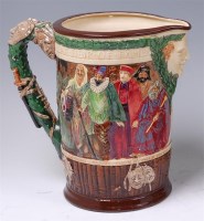Lot 49 - A Royal Doulton underglaze painted ceramic...