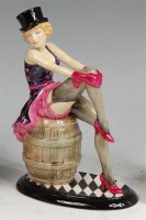 Lot 9 - Kevin Francis - Marlene Dietrich, modelled by...