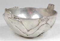 Lot 118 - A Carrol Boyes pewter table bowl, heavy cast...