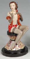 Lot 11 - Kevin Francis - Boudoir Girl, modelled by Andy...