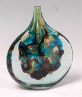 Lot 126 - A Mdina cased glass fish vase, designed by...