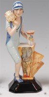 Lot 35 - Kevin Francis - Clarice Cliff Art Deco Figure,...