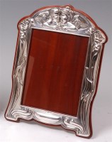Lot 163 - A large Art Nouveau silver photograph frame,...