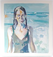 Lot 229 - Alida Bockrath (American, b. 1971) - Tina, oil...