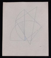 Lot 235 - Marlow Moss (1890-1958) - Untitled, pencil...
