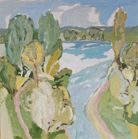 Lot 253 - Catherine Imhof-Cardinal (b.1951) - Loch Skeen,...