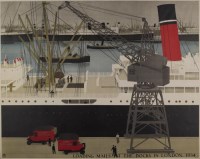 Lot 278 - Harold Sandys Williamson - Loading Mails at...
