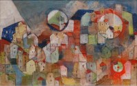 Lot 287 - Menachem Helholz-Or (1911-2008) - Bright...