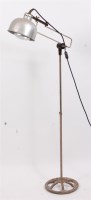 Lot 315 - A 1960s industrial chrome, aluminium and cast...