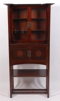 Lot 340 - An Arts & Crafts walnut side cabinet, in the...