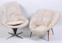 Lot 379 - A 1960s Lurashell fibreglass and aluminium...