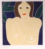 Lot 248 - Philip Sutton RA (b.1928) - Nude, screenprint,...