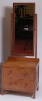 Lot 382 - A Heal's of London Art Deco limed oak two...