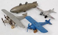 Lot 2573 - Collection of Tootsie Toys Aircraft, 4...
