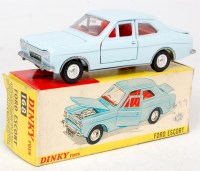 Lot 1931 - Dinky Toys No.168 Ford Escort, pale blue body,...