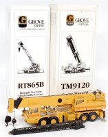 Lot 2595 - NZG 1/50th scale "Grove" Crane Group, 2 boxed...