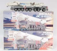 Lot 2596 - Conrad 1/50th scale Demag Mobile Crane and...