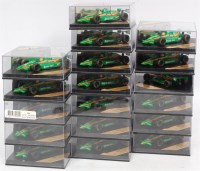 Lot 2607 - 18 Onyx plastic cased 1/43rd scale models of...