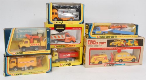 Lot 1672 - Corgi Toys and Corgi Tronics Boxed Diecast...