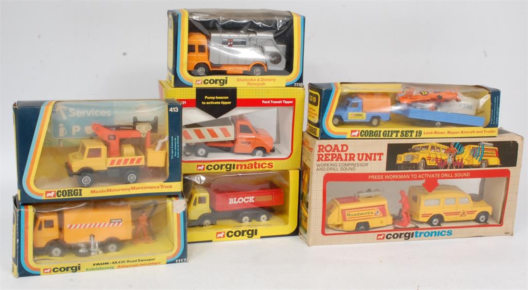 Lot 1672 - Corgi Toys and Corgi Tronics Boxed Diecast