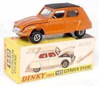 Lot 1930 - Dinky Toys, 149 Citroen Dyane, metallic bronze...