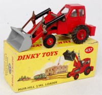 Lot 1942 - Dinky Toys No.437 Muir Hill 2WL Loader, red...