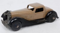 Lot 1949 - Dinky Toys, 36B Bentley 2-seater sports, fawn...